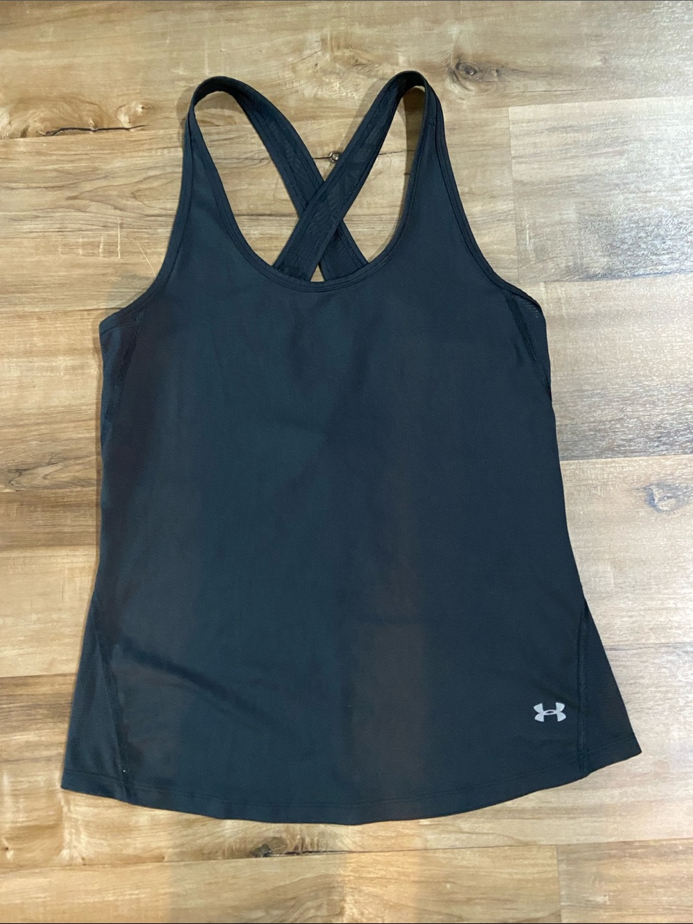 Under Armour Women's Black Crossback Tank Top